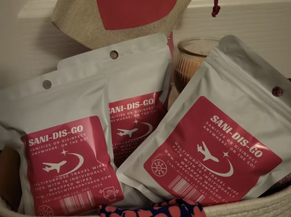 Teacher Invents Leak-Proof Travel Wipe Packs After Luggage Disaster